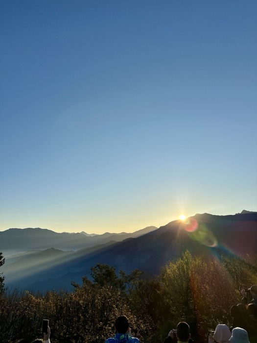 Edited duplicate of Alishan sunrise with rays